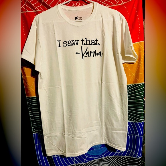 Medium tshirt “karma” - Picture 2 of 3